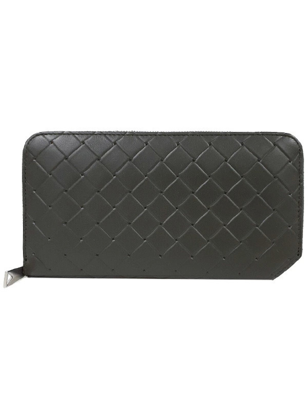Bottega Veneta Intrecciato Zip Around Wallet Round Zipper Long